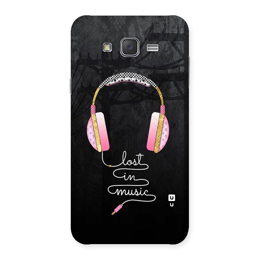 Music Lost Back Case for Galaxy J7