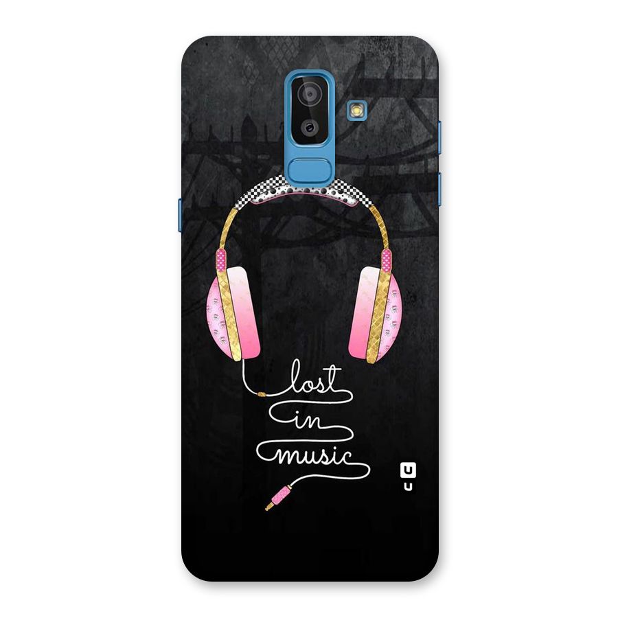 Music Lost Back Case for Galaxy J8