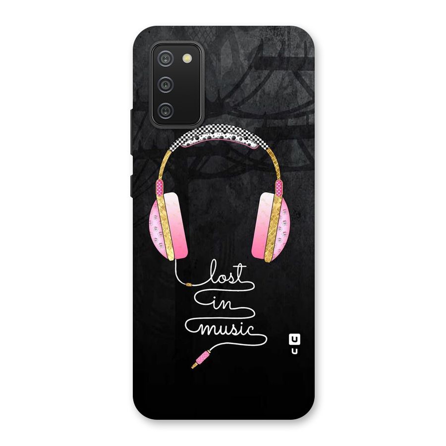 Music Lost Back Case for Galaxy M02s