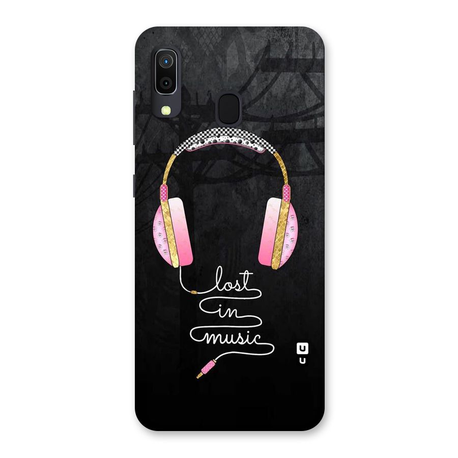 Music Lost Back Case for Galaxy M10s