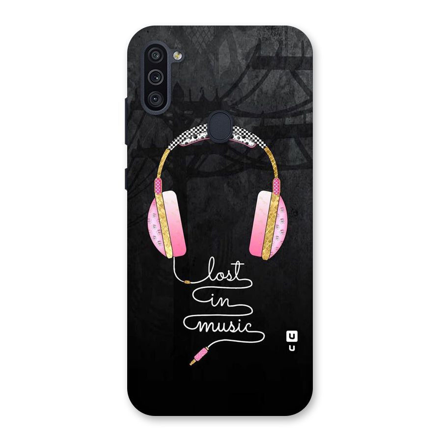 Music Lost Back Case for Galaxy M11