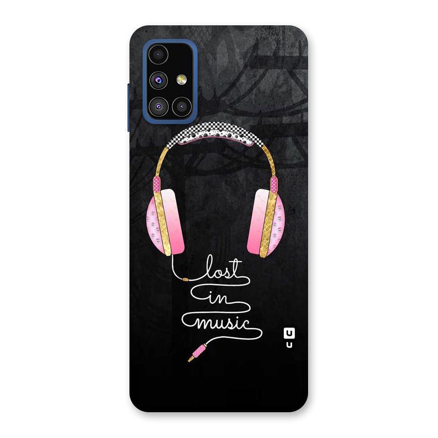 Music Lost Back Case for Galaxy M51