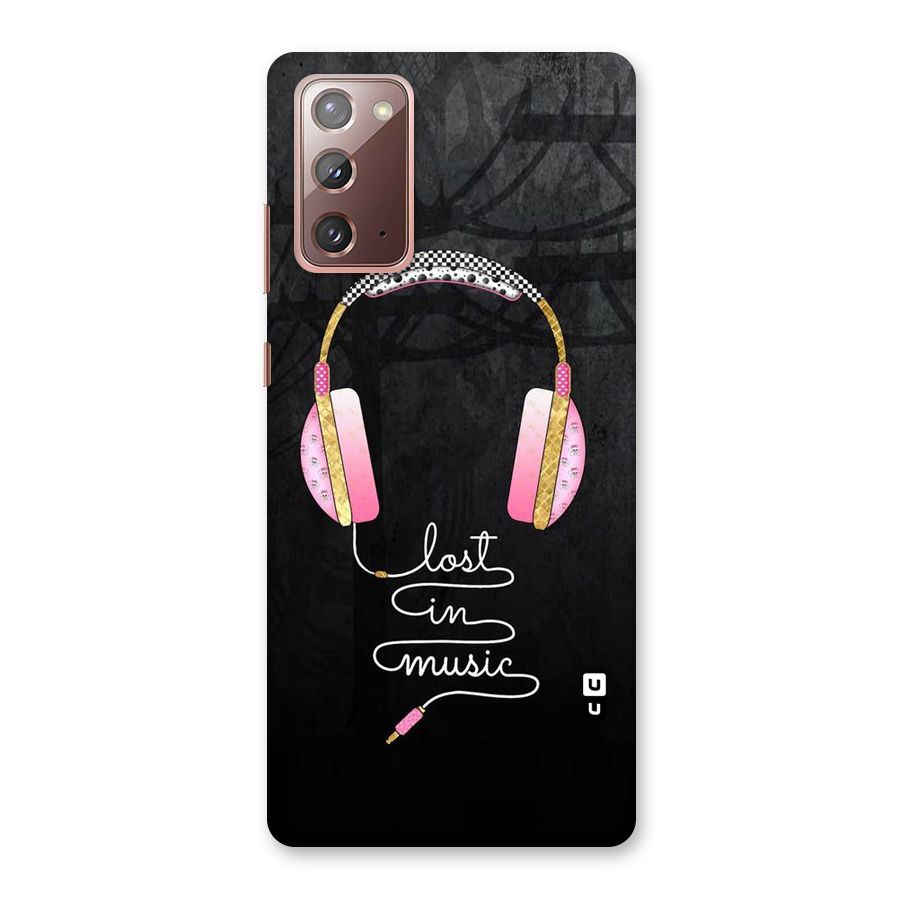 Music Lost Back Case for Galaxy Note 20