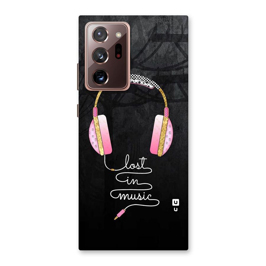 Music Lost Back Case for Galaxy Note 20 Ultra