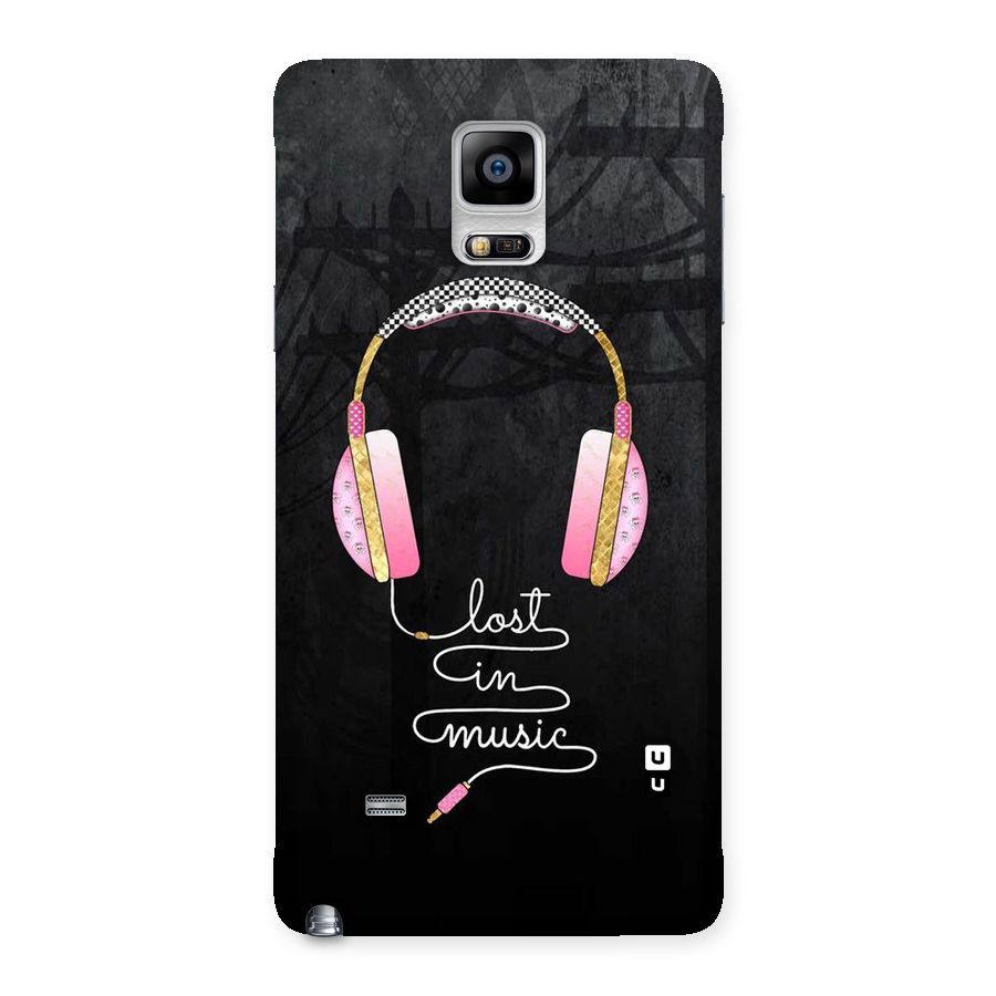 Music Lost Back Case for Galaxy Note 4