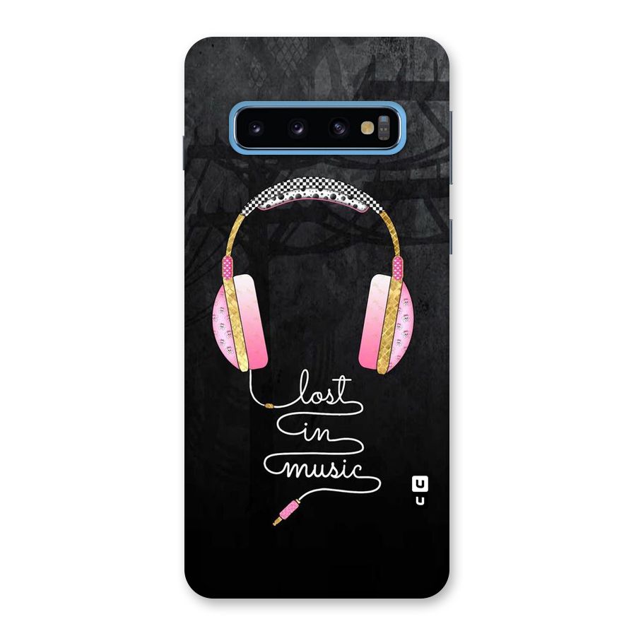 Music Lost Back Case for Galaxy S10