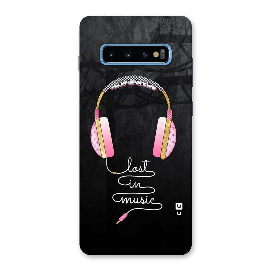 Music Lost Back Case for Galaxy S10 Plus