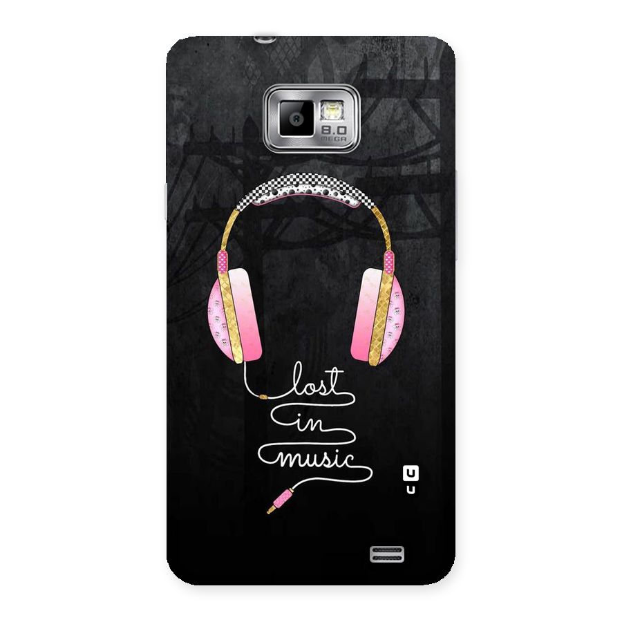 Music Lost Back Case for Galaxy S2