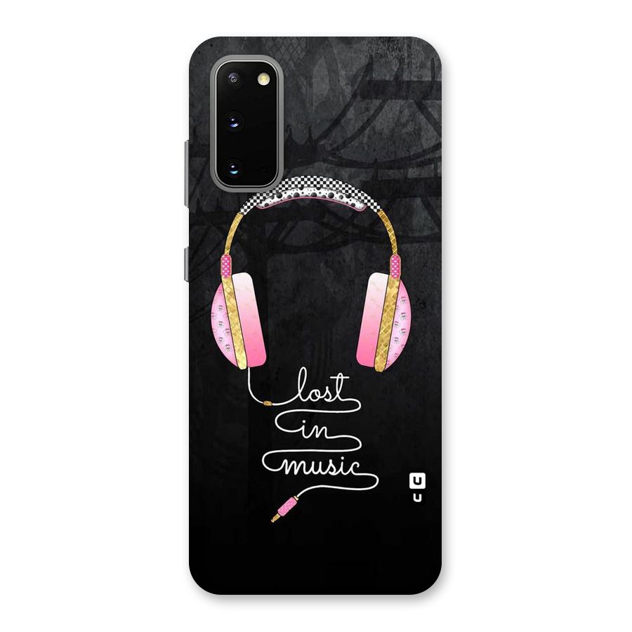 Music Lost Back Case for Galaxy S20