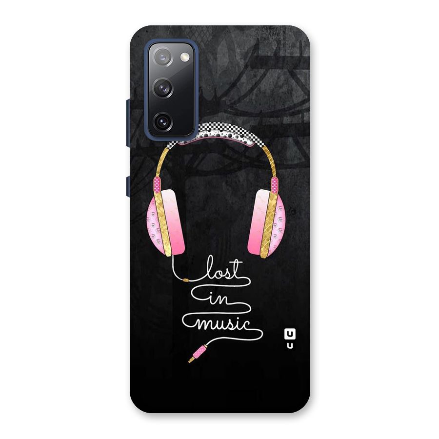 Music Lost Back Case for Galaxy S20 FE