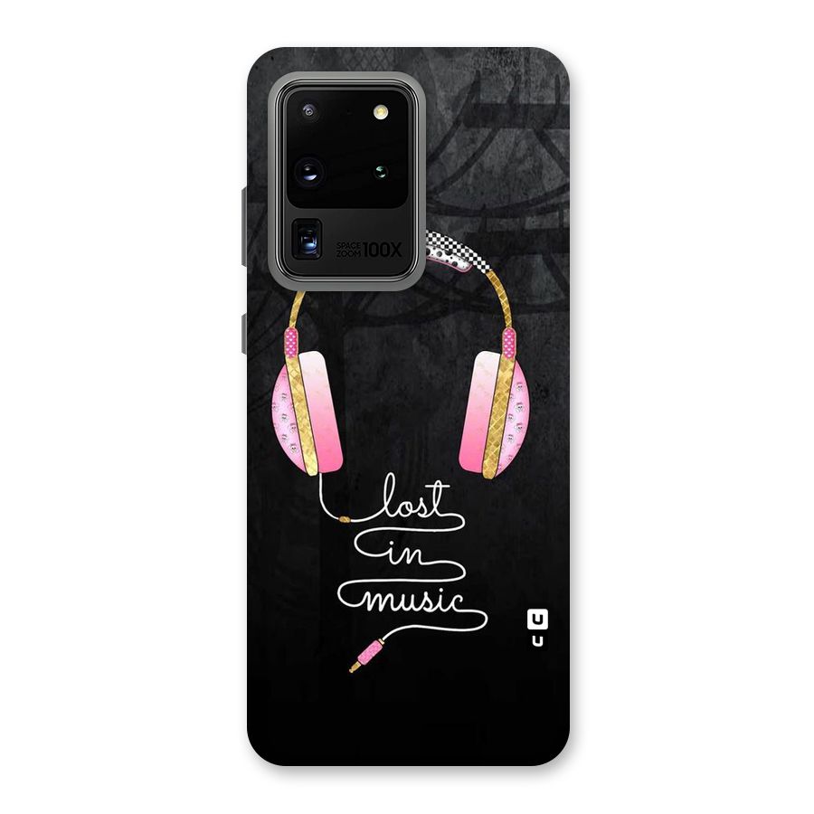 Music Lost Back Case for Galaxy S20 Ultra