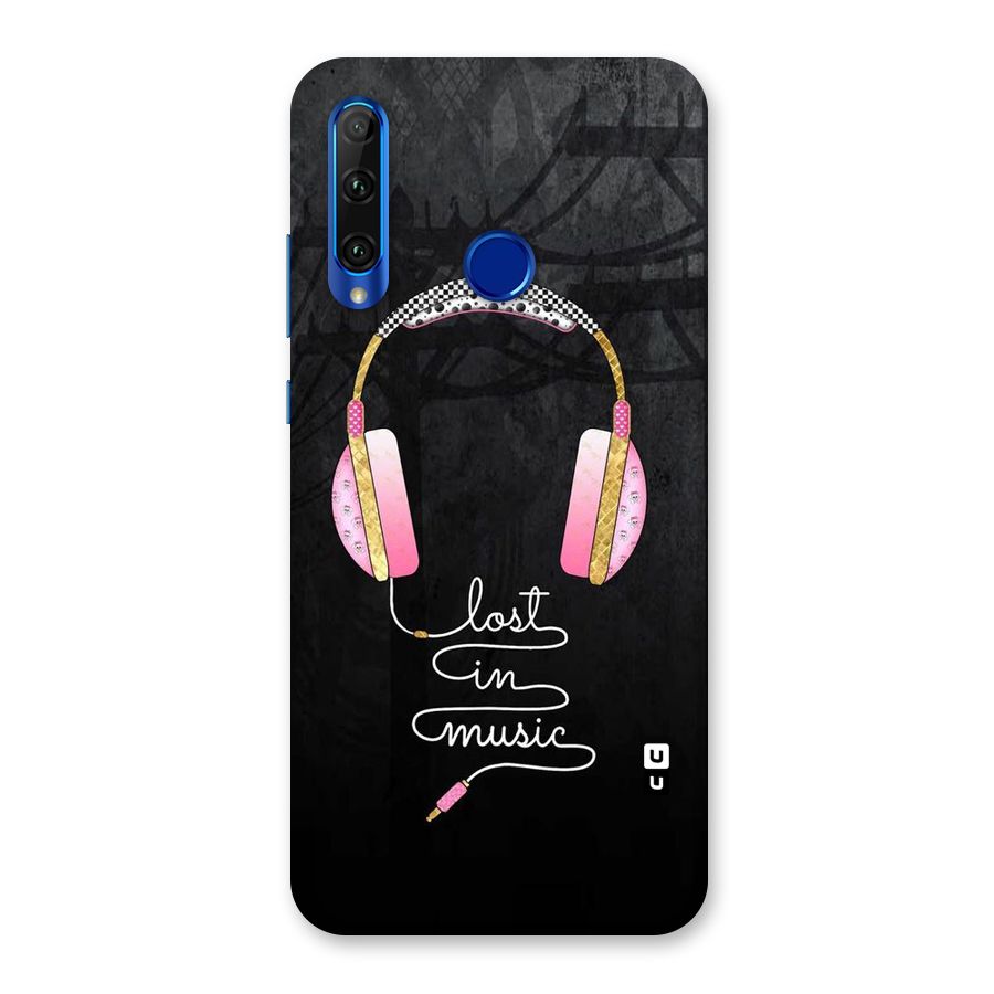 Music Lost Back Case for Honor 20i