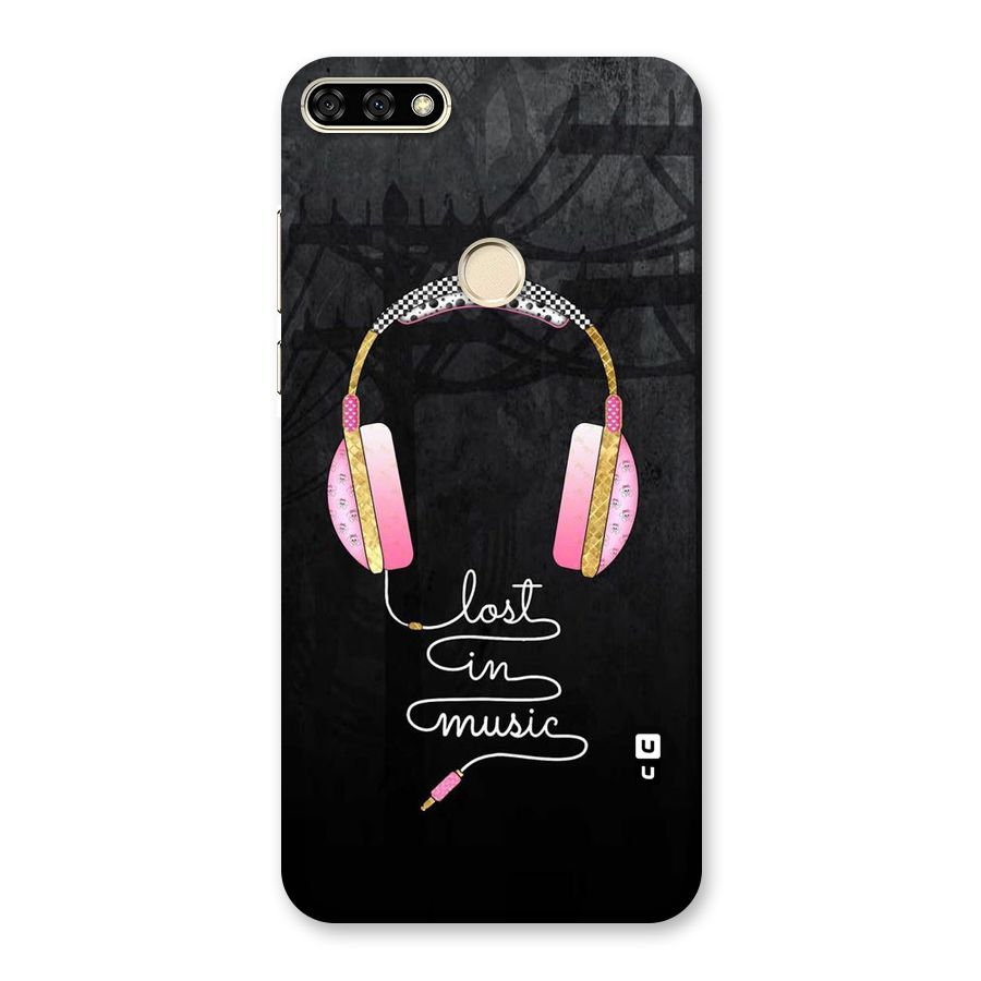 Music Lost Back Case for Honor 7A