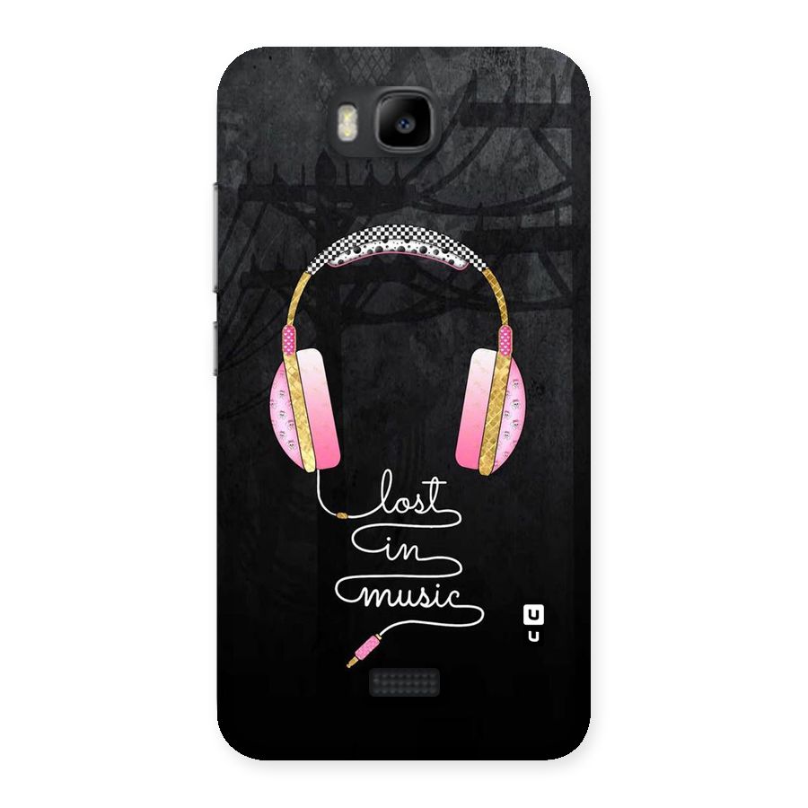 Music Lost Back Case for Honor Bee