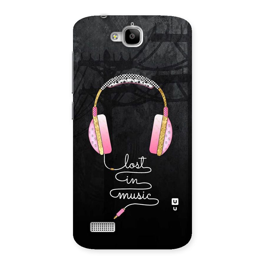 Music Lost Back Case for Honor Holly