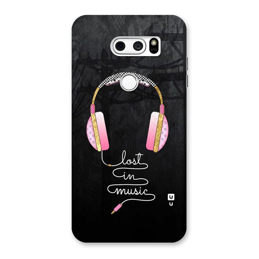 Music Lost Back Case for LG V30