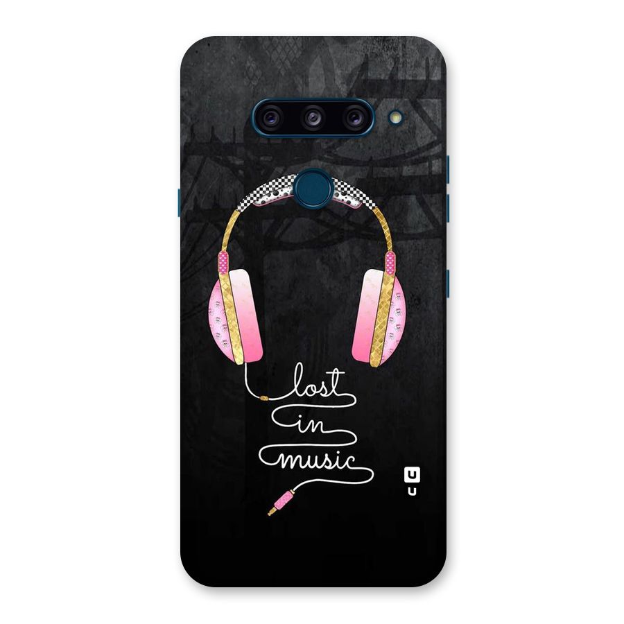 Music Lost Back Case for LG  V40 ThinQ
