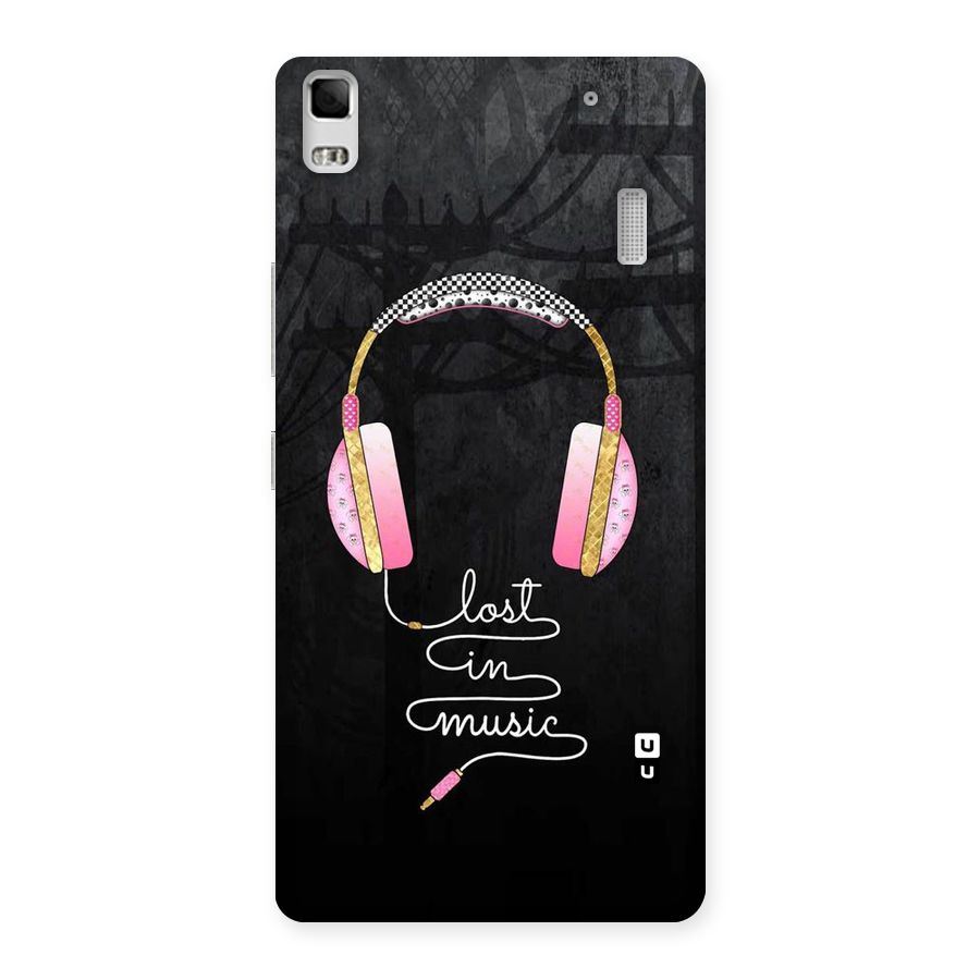 Music Lost Back Case for Lenovo K3 Note