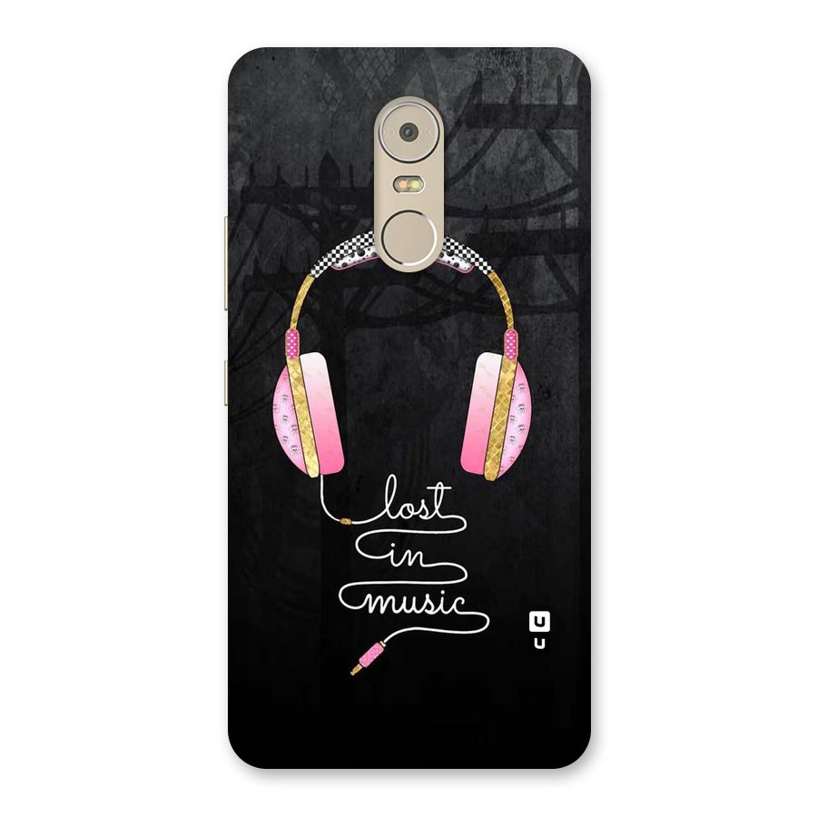 Music Lost Back Case for Lenovo K6 Note