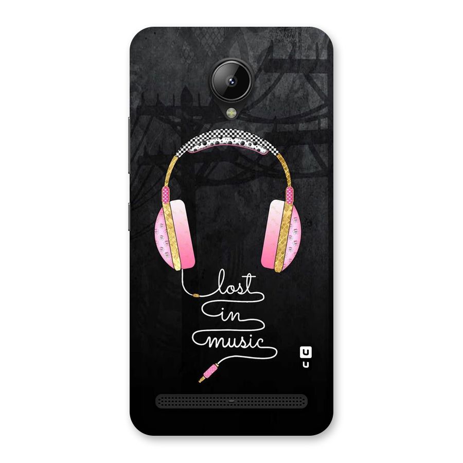 Music Lost Back Case for Lenovo C2