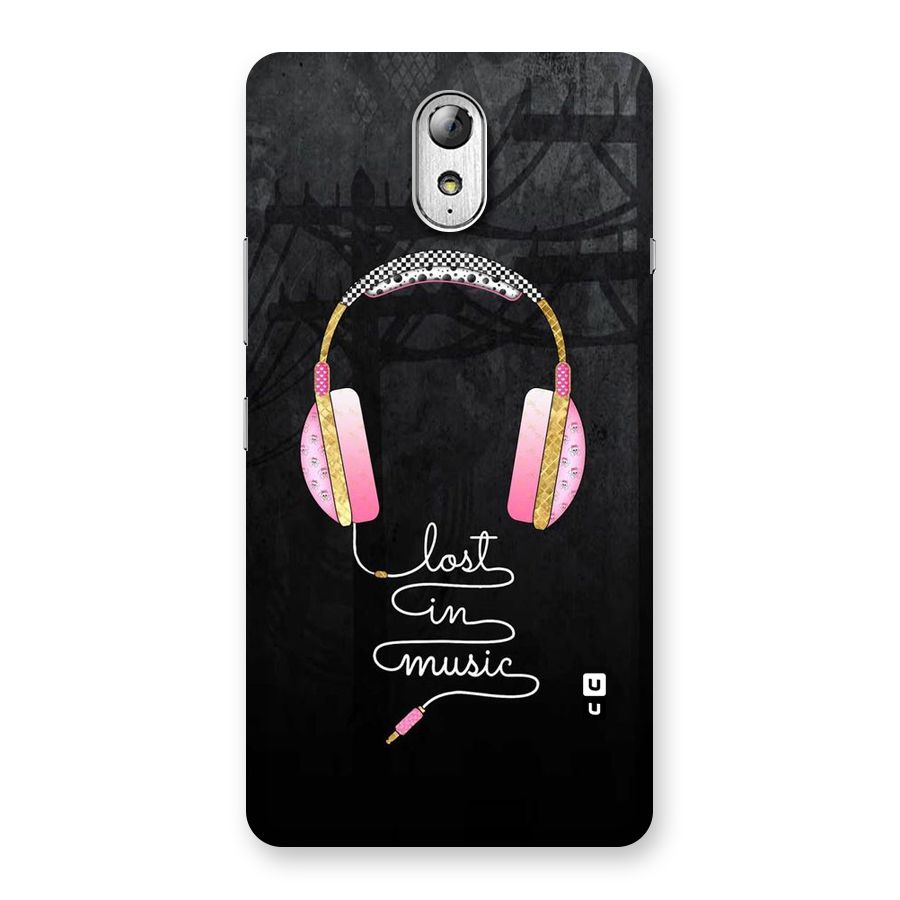 Music Lost Back Case for Lenovo Vibe P1M