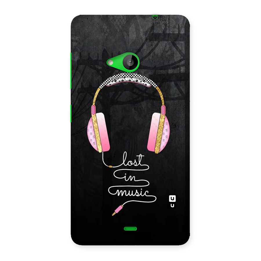 Music Lost Back Case for Lumia 535