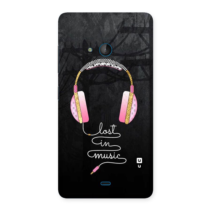 Music Lost Back Case for Lumia 540
