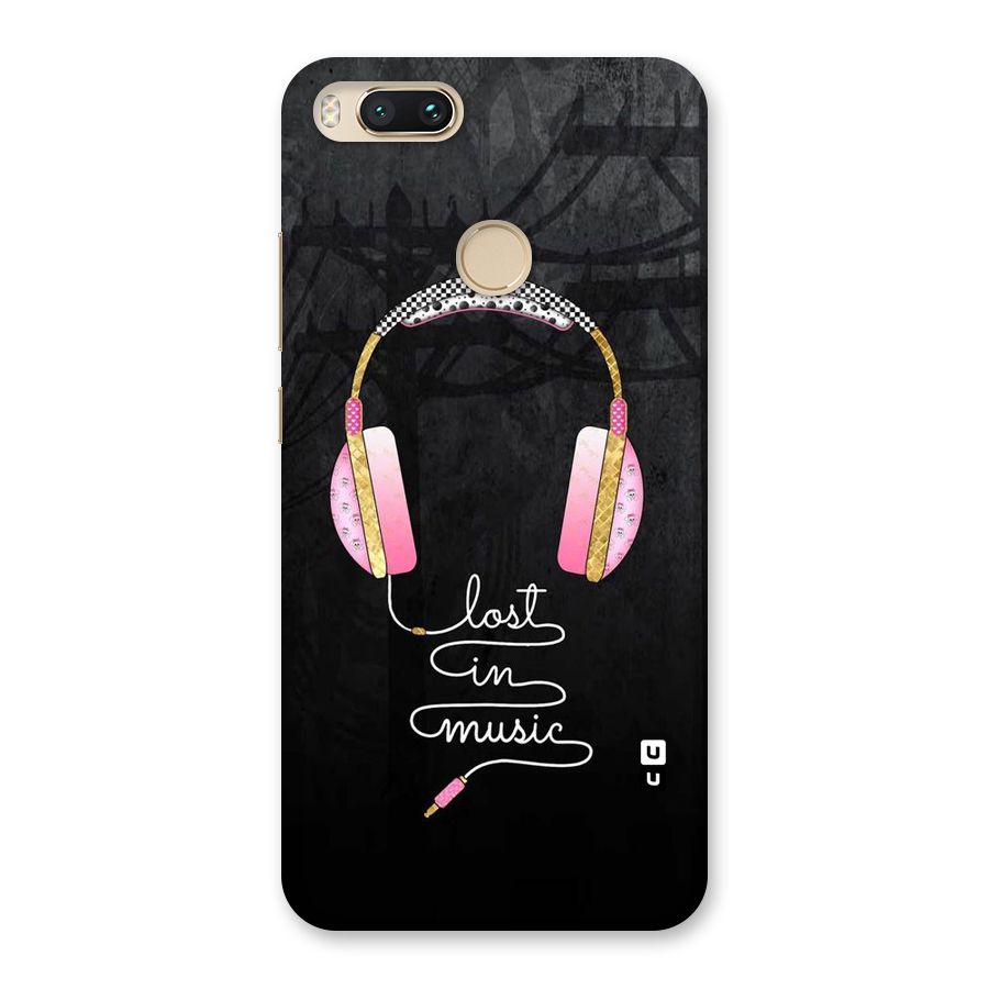 Music Lost Back Case for Mi A1