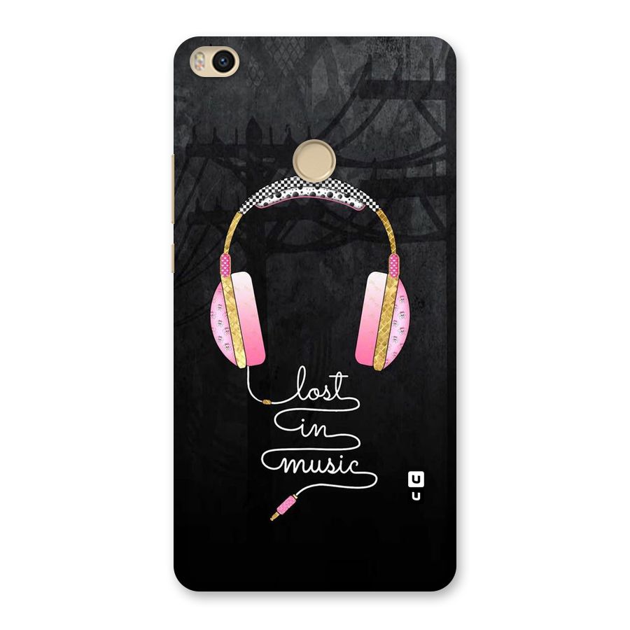 Music Lost Back Case for Mi Max 2