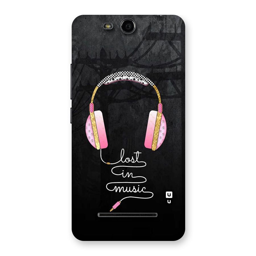 Music Lost Back Case for Micromax Canvas Juice 3 Q392