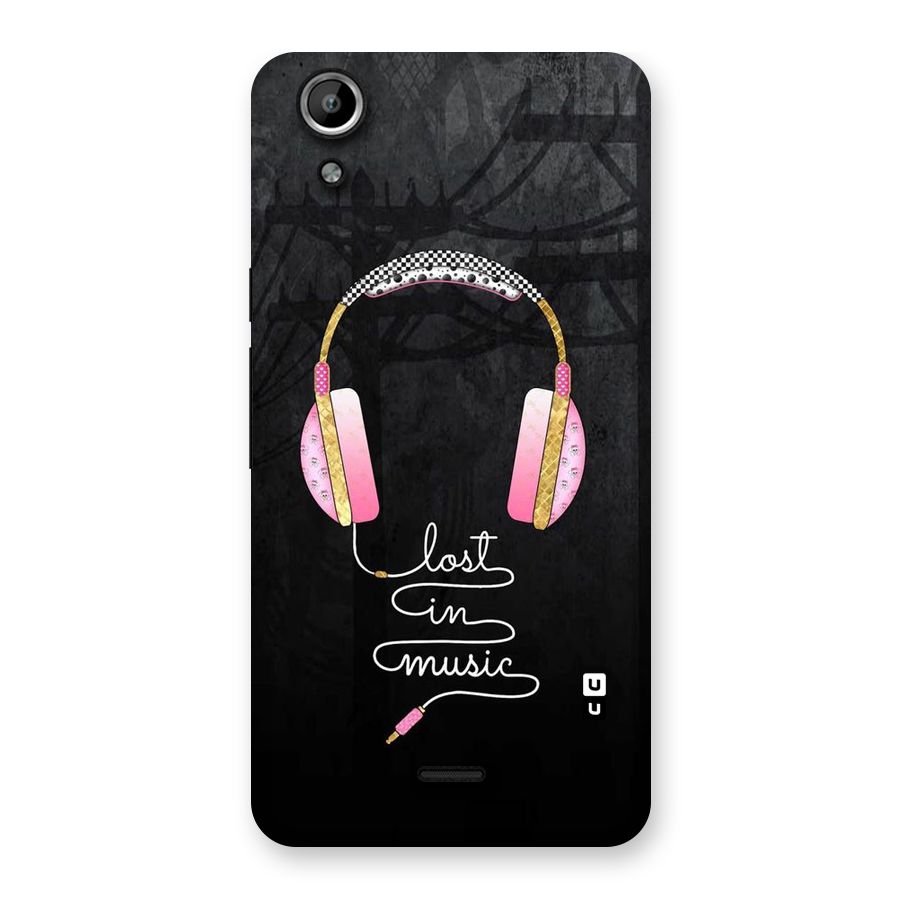 Music Lost Back Case for Micromax Canvas Selfie Lens Q345