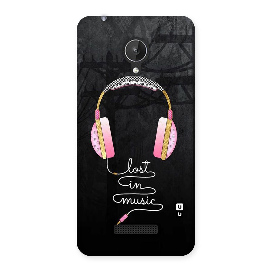 Music Lost Back Case for Micromax Canvas Spark Q380