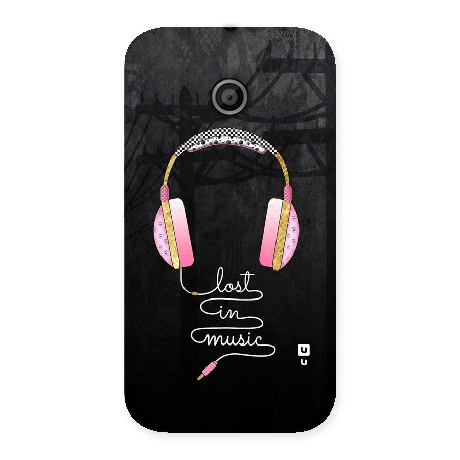 Music Lost Back Case for Moto E