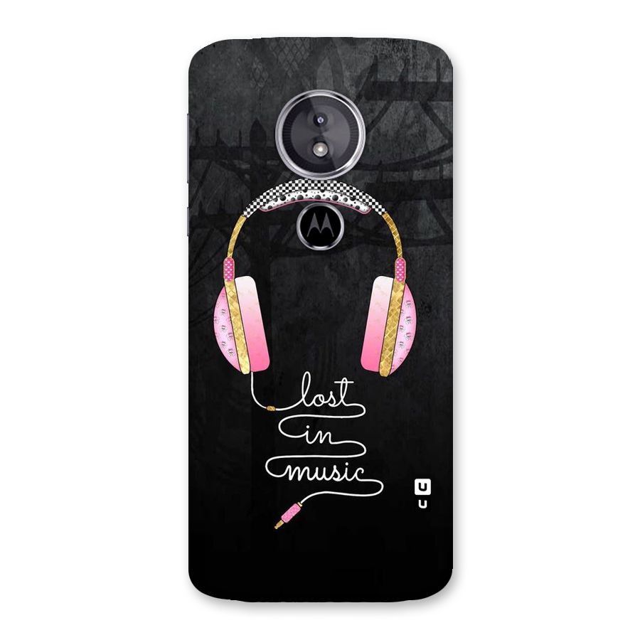 Music Lost Back Case for Moto E5