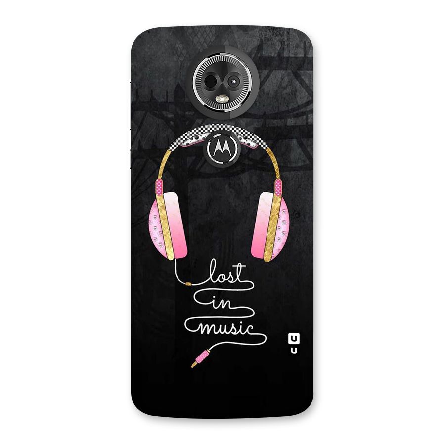 Music Lost Back Case for Moto E5 Plus