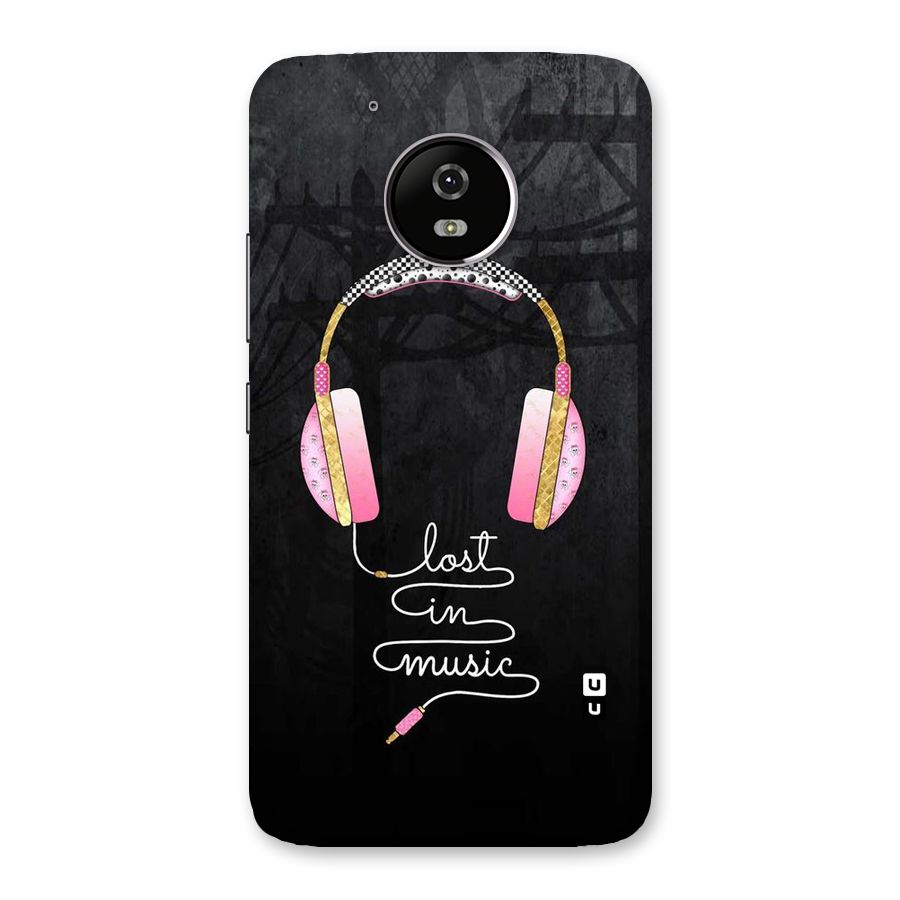Music Lost Back Case for Moto G5
