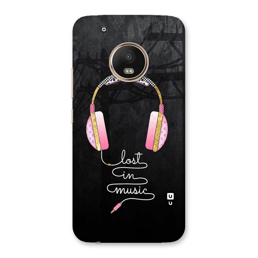 Music Lost Back Case for Moto G5 Plus