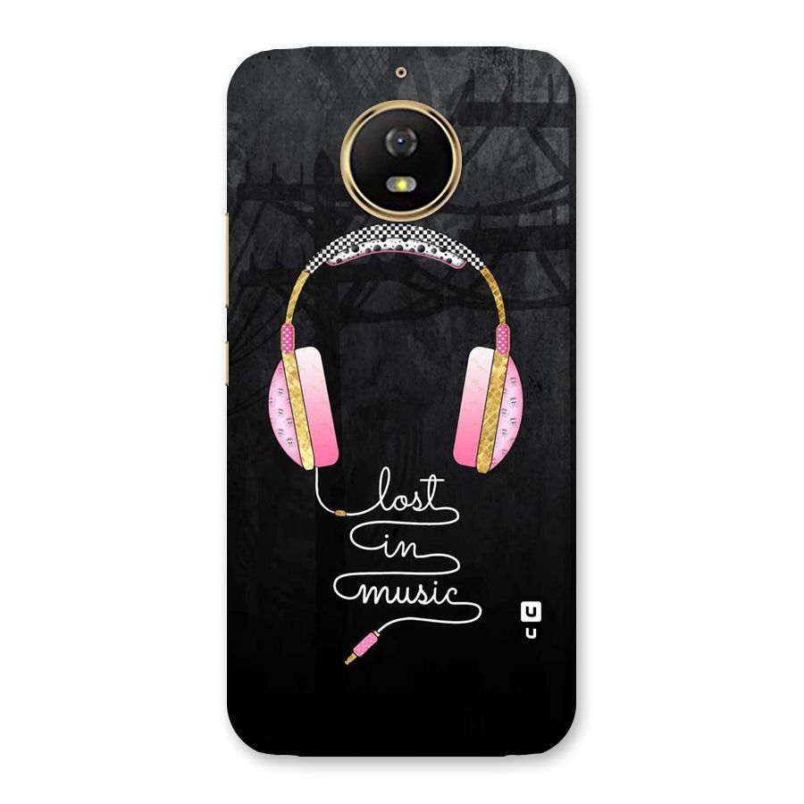 Music Lost Back Case for Moto G5s