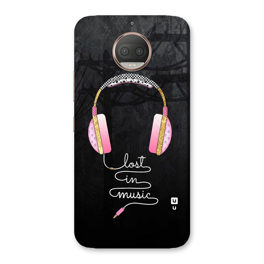 Music Lost Back Case for Moto G5s Plus