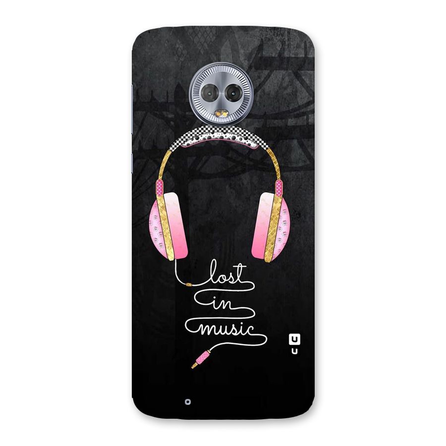 Music Lost Back Case for Moto G6