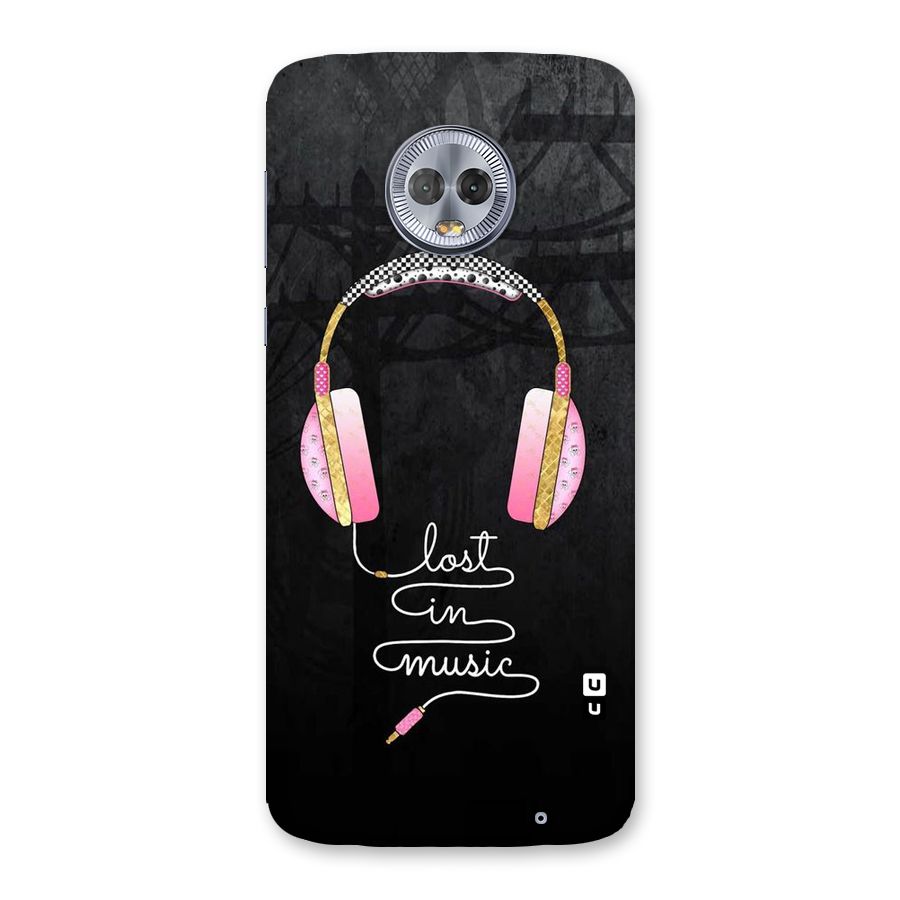 Music Lost Back Case for Moto G6 Plus