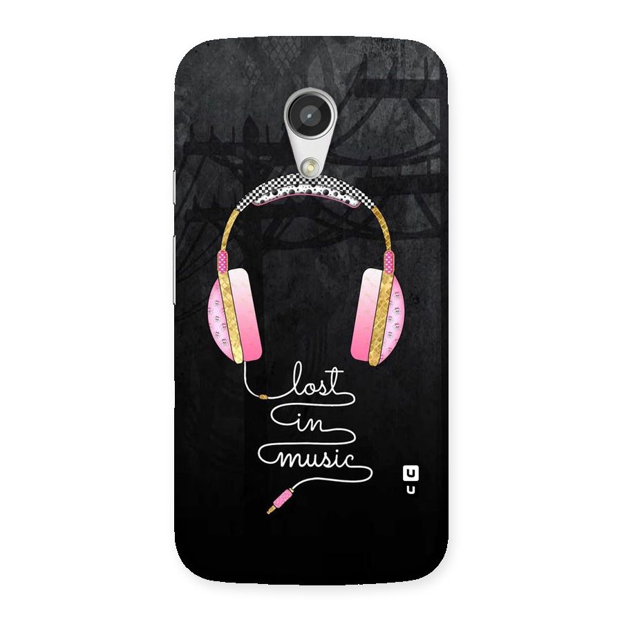 Music Lost Back Case for Moto G 2nd Gen
