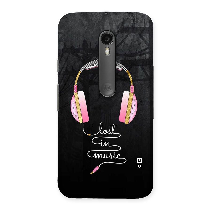 Music Lost Back Case for Moto G Turbo