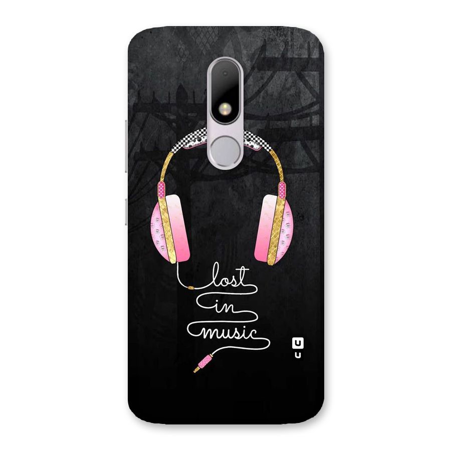 Music Lost Back Case for Moto M