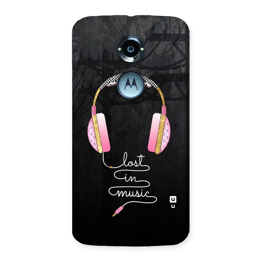 Music Lost Back Case for Moto X 2nd Gen
