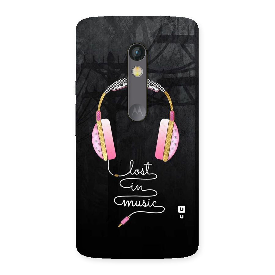 Music Lost Back Case for Moto X Play