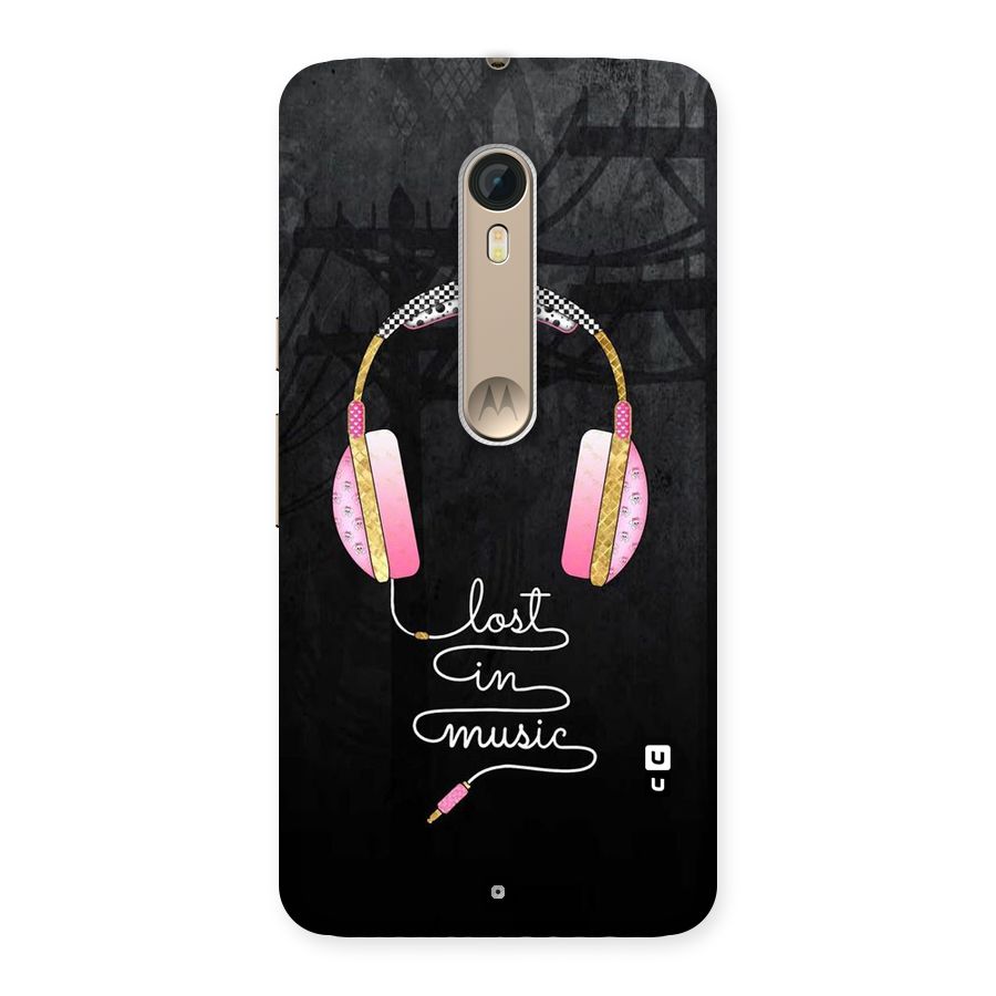 Music Lost Back Case for Motorola Moto X Style