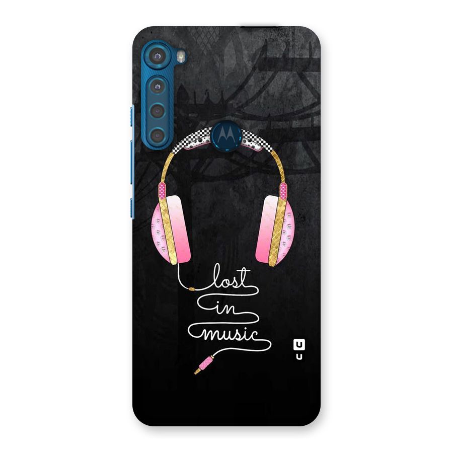 Music Lost Back Case for Motorola One Fusion Plus