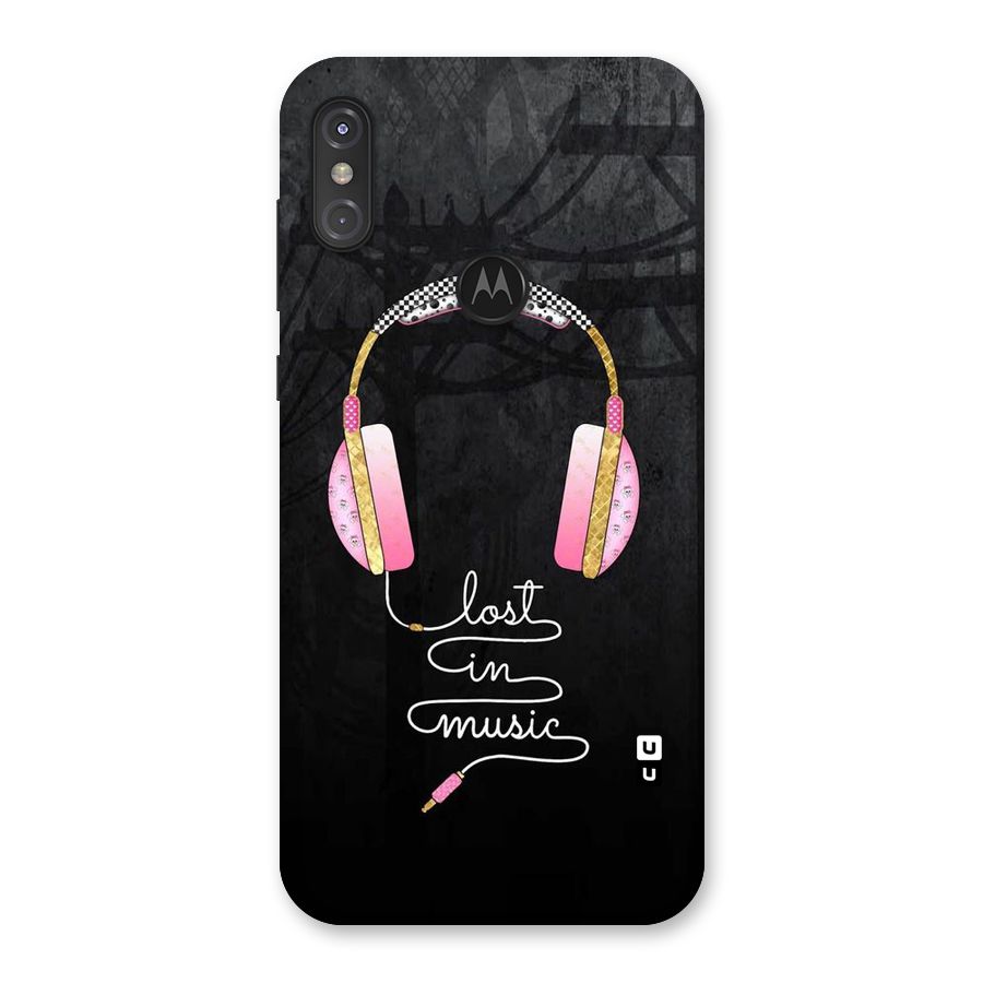 Music Lost Back Case for Motorola One Power