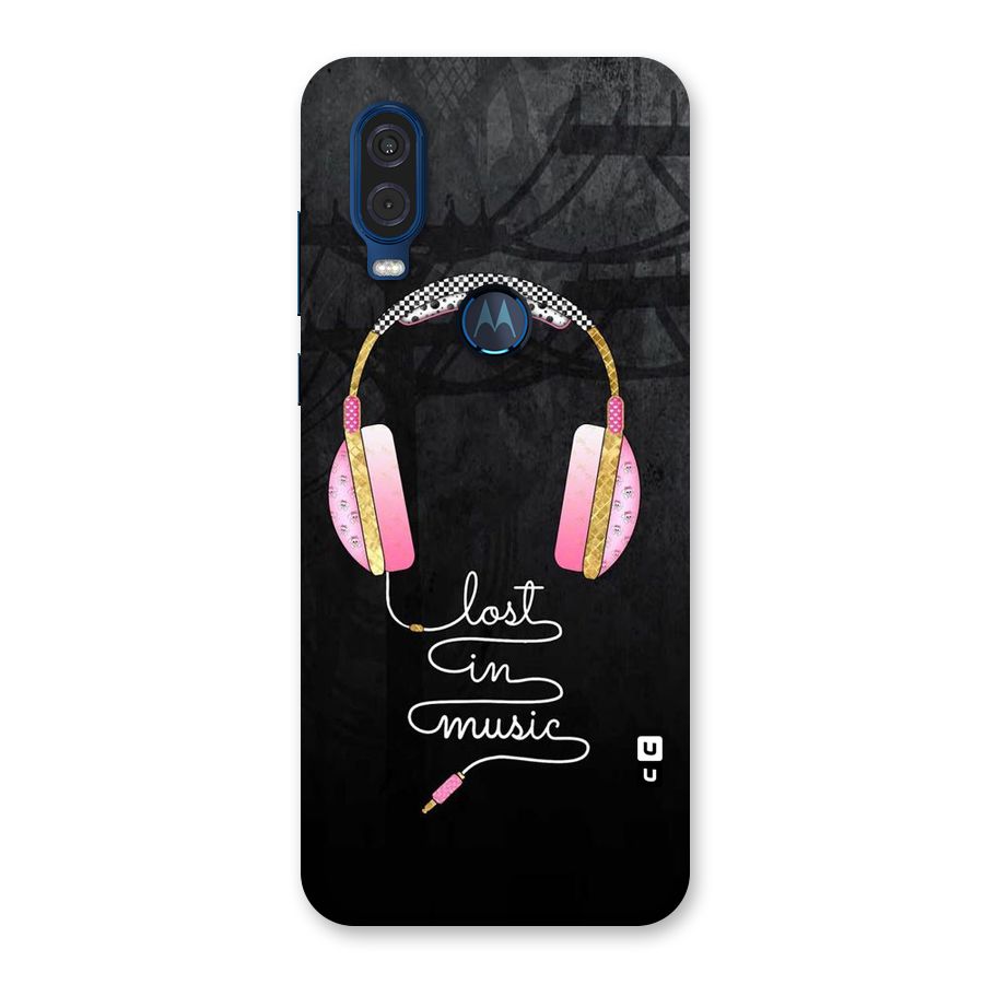 Music Lost Back Case for Motorola One Vision